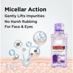 Nước tẩy trang L'Oréal Revitalift Hyaluronic Acid Micellar Water 95ml – Nước Tẩy Trang Cấp Ẩm, Làm Sạch Sâu Mà Không Khô 4