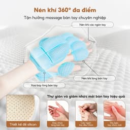 Máy xoa bóp tay BOMIDI HM01 | 3 chế độ massage | giảm đau khớp tay, dễ mang theo 7