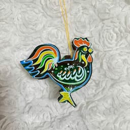 [size nhỏ 10cm] Lồng đèn trung thu kiếng mini hình con thuyền thủ công truyền thống trang trí trung thu 4