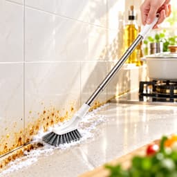 Chổi Cọ Nhà Vệ Sinh Cán Dài Đầu Chữ L Đa Năng TORO, Cây Chà Sàn Nhà Tắm Chà Khe Hẹp Góc Tường, Cửa Sổ Tiện Lợi 8