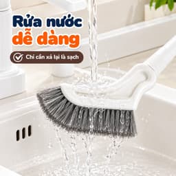 Chổi Cọ Nhà Vệ Sinh Cán Dài Đầu Chữ L Đa Năng TORO, Cây Chà Sàn Nhà Tắm Chà Khe Hẹp Góc Tường, Cửa Sổ Tiện Lợi 5