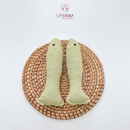 [CÓ SỈ] Set 2 cá cầm tay chống giật mình cho bé khi ngủ, Set gối ôm tay mềm mại cho bé yêu - LP.Mom 9