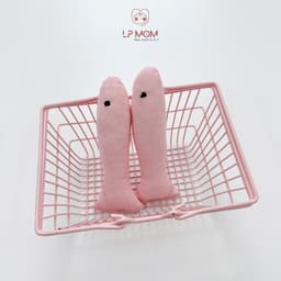 [CÓ SỈ] Set 2 cá cầm tay chống giật mình cho bé khi ngủ, Set gối ôm tay mềm mại cho bé yêu - LP.Mom 5