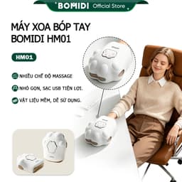 Máy xoa bóp tay BOMIDI HM01 | 3 chế độ massage | giảm đau khớp tay, dễ mang theo 1