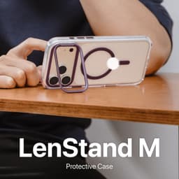 Ốp Lưng iPhone 18 Pro Max / 18 Pro /17 Pro Max/17 Pro, SwitchEasy LenStand M Protective Case, Kiêm Chân Đế, Vòng Từ Tính 5
