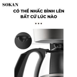 Máy Pha Cà Phê Nhỏ Giọt Tự Động SOKAN SKN-14106. LMS 7