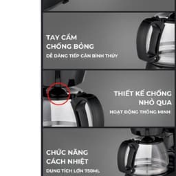 Máy Pha Cà Phê Nhỏ Giọt Tự Động SOKAN SKN-14106. LMS 8