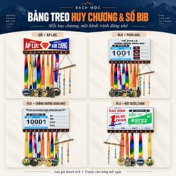 🏅 BẢNG TREO HUY CHƯƠNG THỂ THAO – LƯU GIỮ MỌI CỘT MỐC VINH QUANG 🏃 1