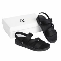 Dép quai hậu nam quai dù mềm mại  , Sandal nam quai dù đi học đi làm  đế lõm êm chân may viền thủ công chắc chắn 2