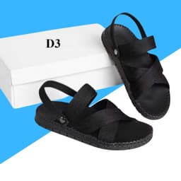 Dép quai hậu nam quai dù mềm mại  , Sandal nam quai dù đi học đi làm  đế lõm êm chân may viền thủ công chắc chắn 1