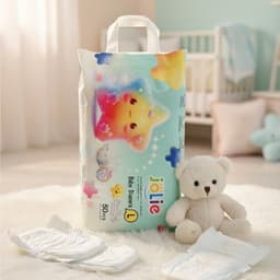 Jolie Combo 100 Bỉm Quần Trẻ Em Form Mỏng Thấm Hút Tốt Kèm Quà Tặng Xe Chòi Chân Cao Cấp Cho Bé Từ 5-21kg 6