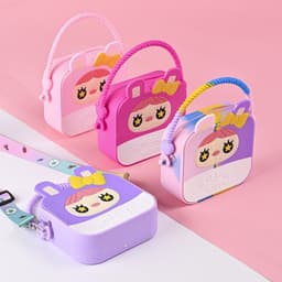 [size trung tổng hợp] Túi xách silicon 2 trong 1 cầm tay đeo chéo thời trang đựng bao bì lì xì, mỹ phẩm 7