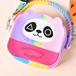 [size trung tổng hợp] Túi xách silicon 2 trong 1 cầm tay đeo chéo thời trang đựng bao bì lì xì, mỹ phẩm 9