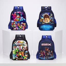 Balo Tiểu học In hình Roblox Game Pixel Mine size Tiểu học lớp 1-5 cho bé 1