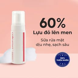 Celleanser Sữa Rửa Mặt Lựu Đỏ Pomegranate Làm Sạch Dịu Nhẹ Cấp Ẩm Chăm Sóc Da Hằng Ngày 3