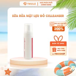 Celleanser Sữa Rửa Mặt Lựu Đỏ Pomegranate Làm Sạch Dịu Nhẹ Cấp Ẩm Chăm Sóc Da Hằng Ngày 1