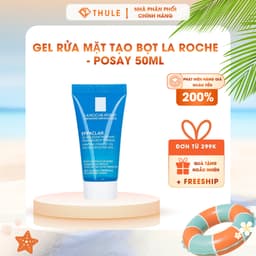 Gel Rửa Mặt La Roche-Posay Effaclar Purifying Foaming Gel 50ml Làm Sạch Dầu Thừa Da Dầu Da Hỗn Hợp 1