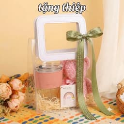 Quà Tặng 20/10 Nữ – Set Quà Tặng Gấu Bông Kèm Bình Nước Dễ Thương, Hộp Quà Xinh Xắn Căn Nhà Mơ 3
