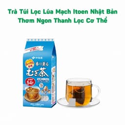 Trà Mugi Lúa Mạch Rang Dạng Túi Lọc 54 Gói 405g – Mugi Cha Trà Nhật Bản Thơm Dịu Dễ Uống 2