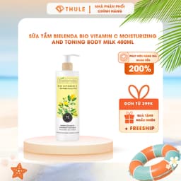 Bielenda Bio Vitamin C Sữa Dưỡng Thể 400ml – Dưỡng Ẩm Hỗ Trợ Da Tươi Sáng Mịn Màng Body Milk 1