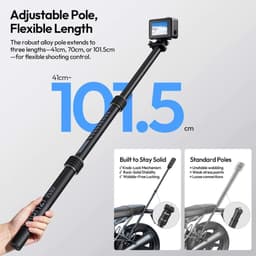 Chân máy Tripod ULANZI VL03 Gậy Kéo Dài Giá Đỡ Camera Điện Thoại  Video Vlog 4