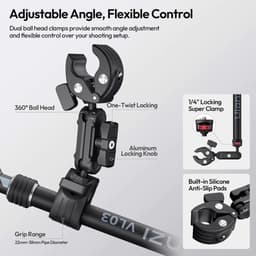 Chân máy Tripod ULANZI VL03 Gậy Kéo Dài Giá Đỡ Camera Điện Thoại  Video Vlog 5