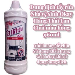 Chai Tẩy Vệ Sinh Bồn Cầu, Nhà Tắm 3X 500ml và Liên Minh/ Thái Lan Dkay Famos 960ml. LMS 7