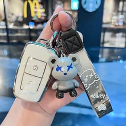 Ốp Chìa Khóa VinFast VF3 TPU Cao Cấp – Ốp Khóa VF3 Chống Trầy Chống Bụi, Bảo Vệ Smartkey 4