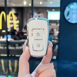 Ốp Chìa Khóa VinFast VF3 TPU Cao Cấp – Ốp Khóa VF3 Chống Trầy Chống Bụi, Bảo Vệ Smartkey 6