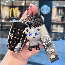 Ốp Chìa Khóa VinFast VF3 TPU Cao Cấp – Ốp Khóa VF3 Chống Trầy Chống Bụi, Bảo Vệ Smartkey 2