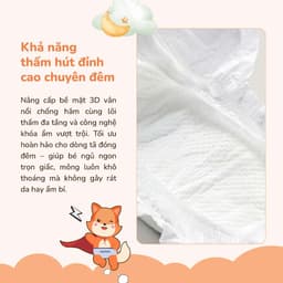 Combo 3 Tã Bỉm Dán/Quần Momoji Air Dry+ NB/S/M/L/XL/XXL/XXXL Êm Mềm Mịn, Siêu Mỏng, Siêu Khô Thoáng, An Toàn Cho Bé 4