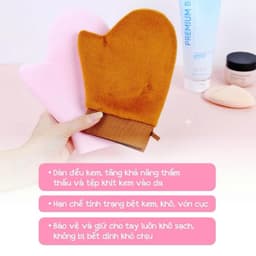 Găng tay thoa kem hai mặt dưỡng da Body Massage, Bao Tay bôi Kem Cao Cấp 5