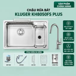 Chậu rửa bát Kluger KH8050FS Plus | HÀNG CHÍNH HÃNG 1
