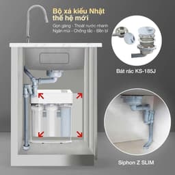 Chậu rửa bát Kluger KH8050FS Plus | HÀNG CHÍNH HÃNG 8