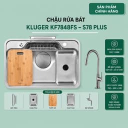 Chậu rửa bát Kluger KF7848FS – S78 Plus | Hàng chính hãng 1