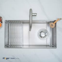 Chậu rửa bát Kluger KY8045ST Plus | Bề mặt trơn dễ dàng vệ sinh 4