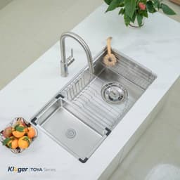 Chậu rửa bát Kluger KY8045ST Plus | Bề mặt trơn dễ dàng vệ sinh 5