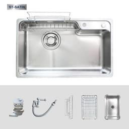 Chậu rửa bát Kluger KH8050ST Plus | Bề mặt trơn dễ dàng vệ sinh | Model 2026 2
