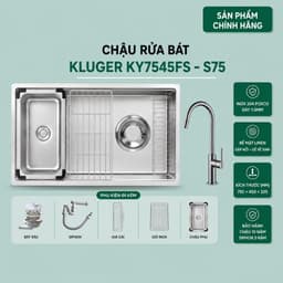 Chậu rửa bát Kluger KY7545FS – S75 | Hàng chính hãng 1