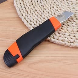COMBO 10 Dao Rọc Giấy Bản To Không Vỉ - Dao Rọc Giấy Lưỡi Thép, Cán Dày Cầm Chắc Tay 4