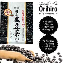Trà Đậu Đen Orihiro Túi Lọc Nhật Bản 30 Gói – Trà Đậu Đen Dễ Uống 5