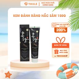 Kem Đánh Răng Hắc Sâm 150g – Kem Đánh Răng Hàn Quốc Làm Sạch Răng Miệng 1