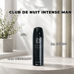 Xịt Khử Mùi Nam Armaf Club De Nuit Intense Man – Xịt Thơm Hương Nước Hoa Nam 2