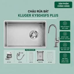 Chậu rửa bát Kluger KY8045FS | Hàng chính hãng 1