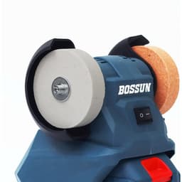 Máy Mài 2 Đá Mini Dùng Pin Bossun BS-G7002, Đường Kính Đá 7cm, Động Cơ Không Chổi Than, Chân Pin Phổ Thông m21 4cm 2