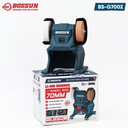Thân máy mài 2 đá BS BOSSUN BS-G7002, 150w Dùng pin phổ thông 10Cell - Mài mũi khoan, dao kéo,... 8