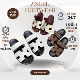 Dép Nữ Chữ Hát, Dép Lê Quai Dán Ngang Đế Cao 2,5cm Đế Êm Chống Trơn Trượt || Mã N12 1
