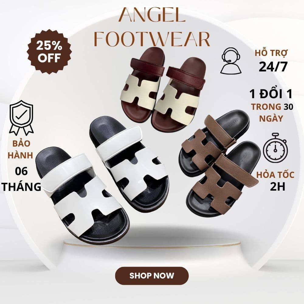 Dép Nữ Chữ Hát, Dép Lê Quai Dán Ngang Đế Cao 2,5cm Đế Êm Chống Trơn Trượt || Mã N12