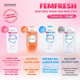 [MUA 2 TẶNG 1] Mua 2 Dung Dịch Vệ Sinh Phụ Nữ Femfresh Daily & Active 250ml Tặng Kèm Quà Tặng Đặc Biệt 7