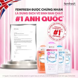 [MUA 2 TẶNG 1] Mua 2 Dung Dịch Vệ Sinh Phụ Nữ Femfresh Daily & Active 250ml Tặng Kèm Quà Tặng Đặc Biệt 9